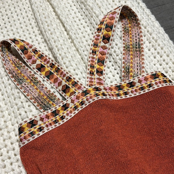 Madewell Tank with Embroidered Straps - Picture 2 of 5